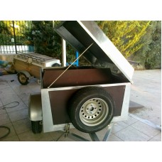 Luggage trailer 1.72 x 1.18 x 0.40 Luggage Trailers for dogs